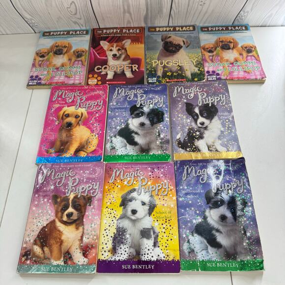 Bundle of 10 - Puppy Place~Magic Puppy Books - See photos - Picture 1 of 7